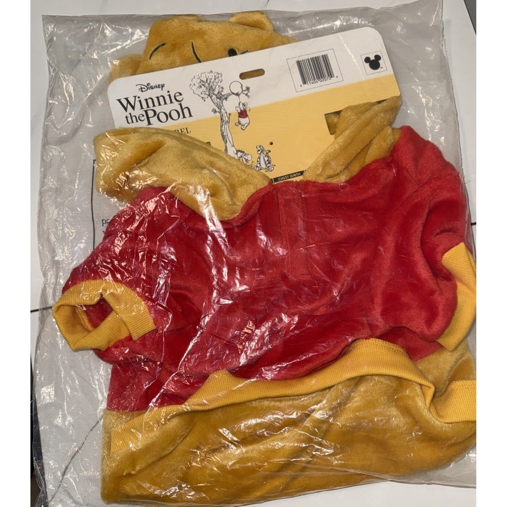 Disney Winnie The Pooh Pet Apparel Dog Costume Size Large NEW‎ - Picture 6 of 8